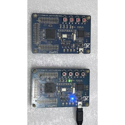 周立功 zlg actel proasic3 开发板LPC2