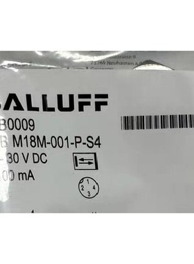 巴鲁夫BALLUFF光电开关BFB0009 BFBM18M-