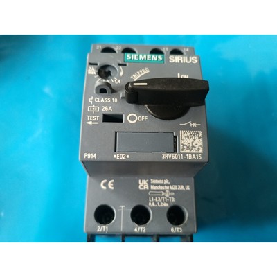 塑料外壳式断路器3RV6011-1EA15全新,2.8
