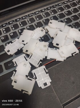 PLC配件 FX3U FX3GA FX3SA 底部白色卡