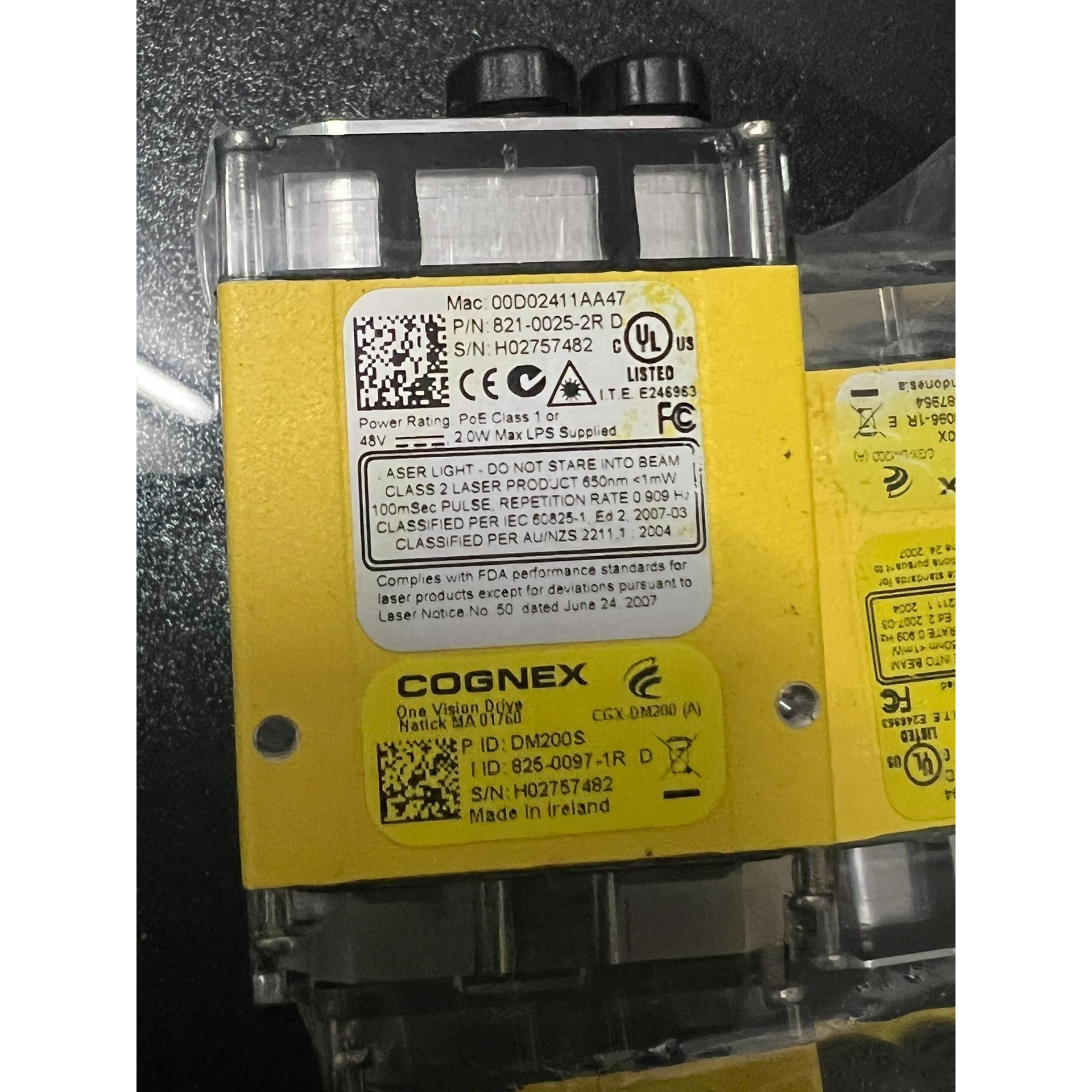 COGNEX 821-0025-3R 还有COGNEX 82