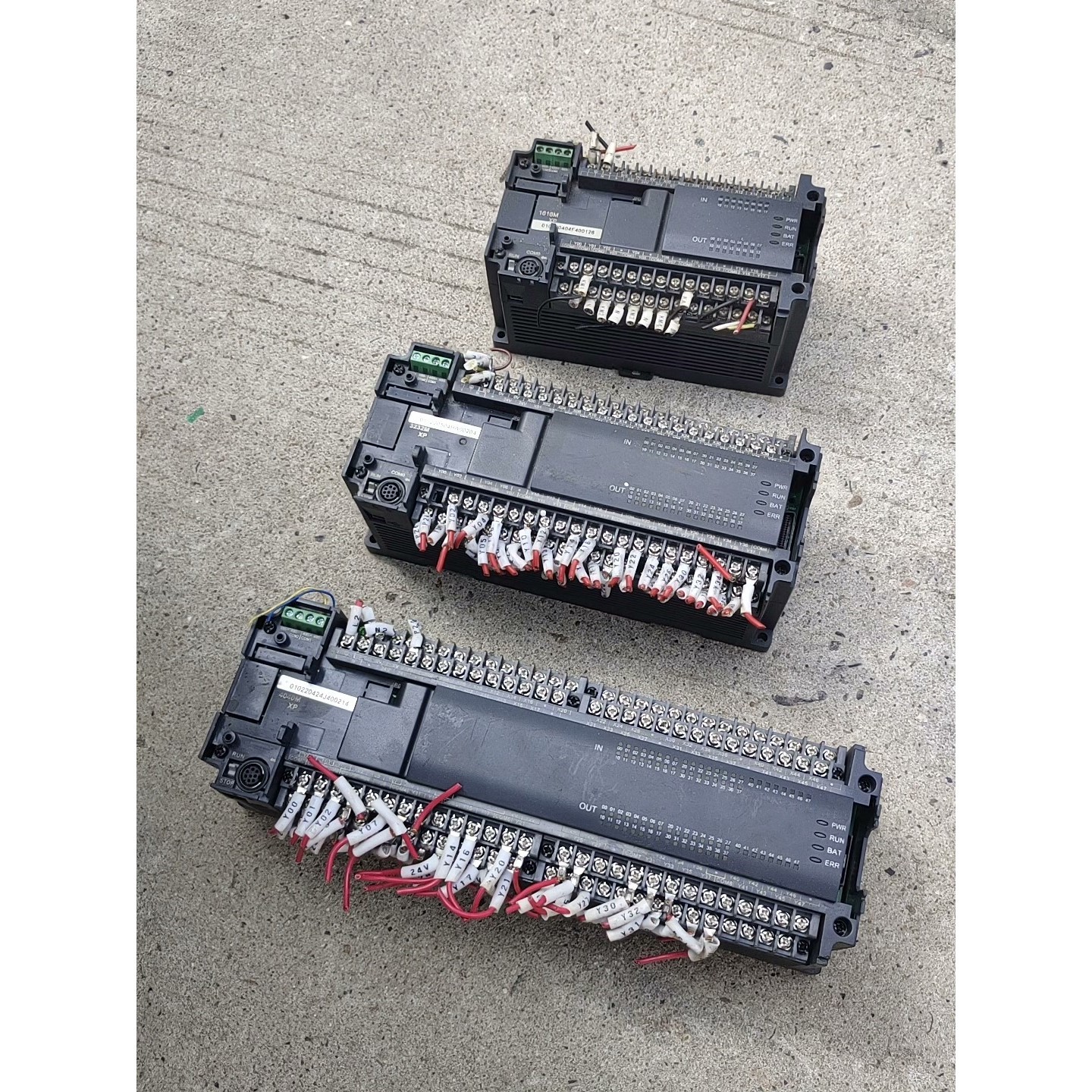 拆机汇川H2U-4040MR-XP和3232mr-xp和16