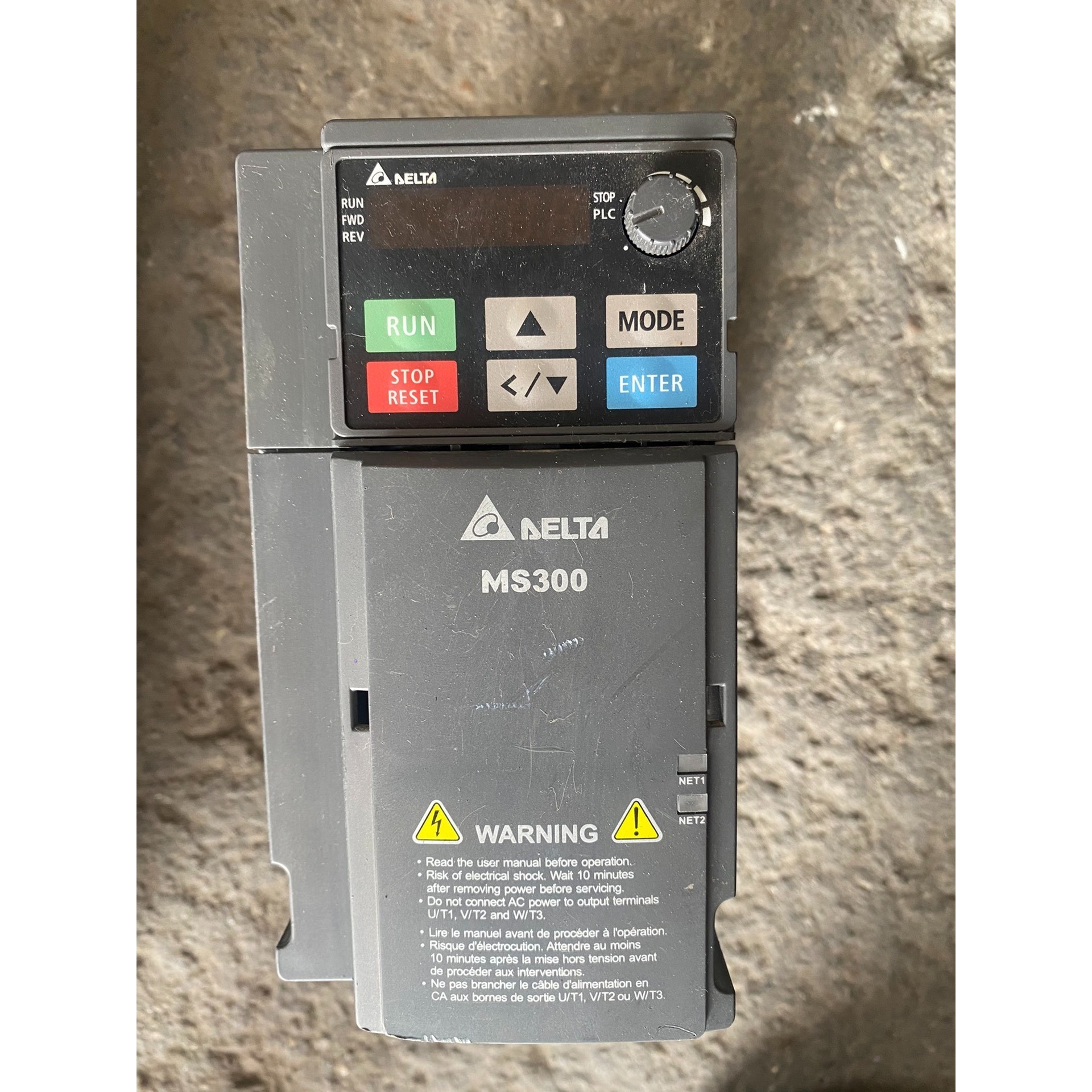 台达变频器VFD9A0MS43ANSAA,380V3.7KW
