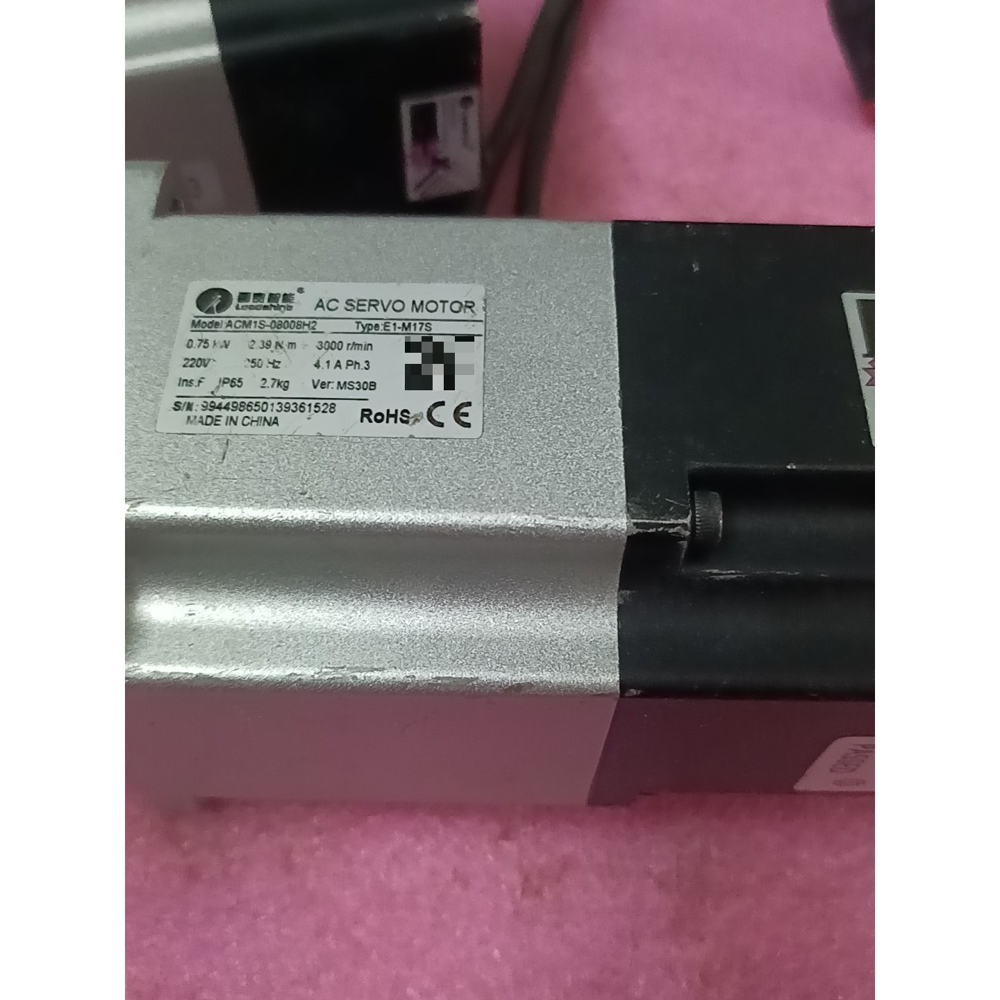 雷赛伺服电机ACM1S-08008H2带刹车