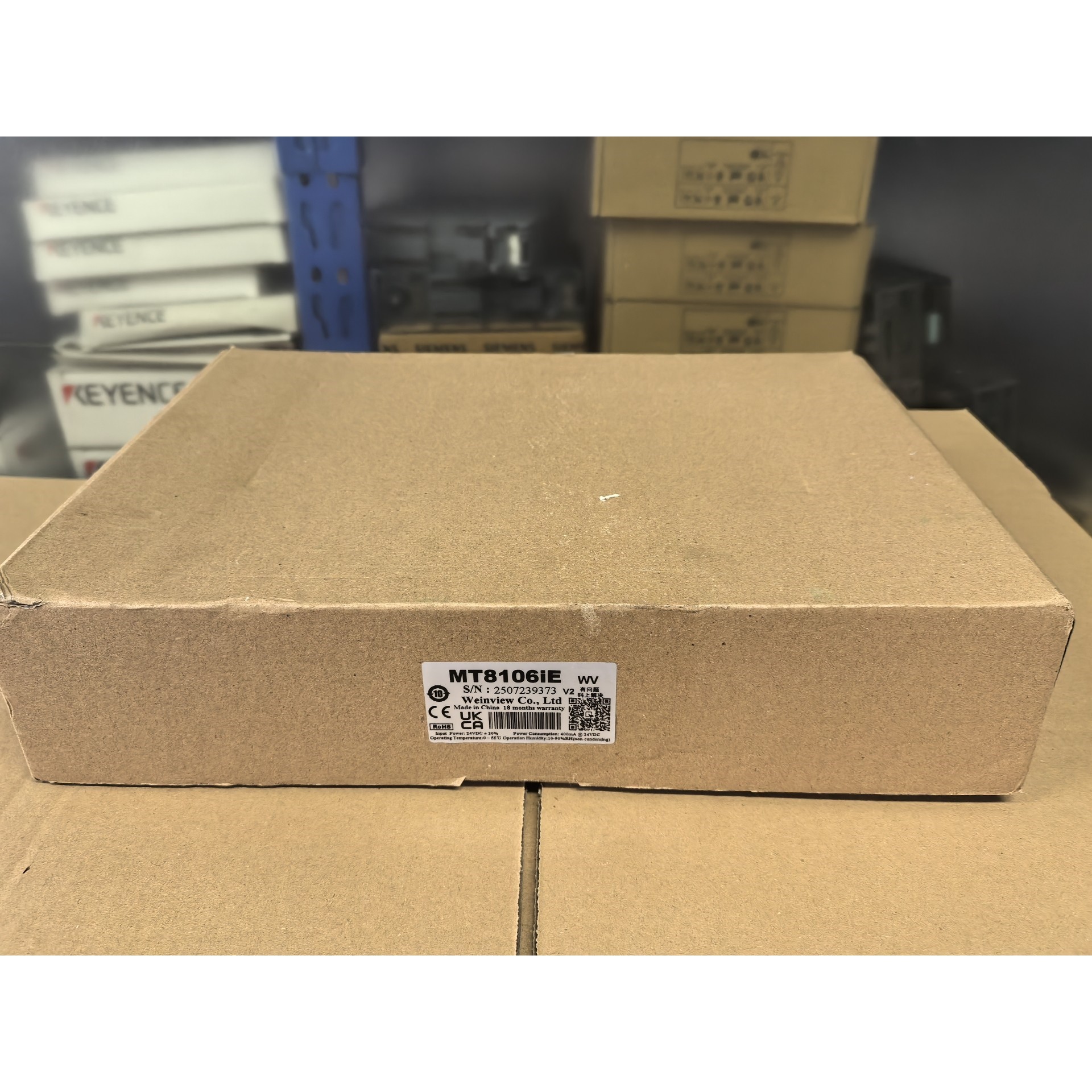 威纶通MT8106iE触摸屏 全新原装