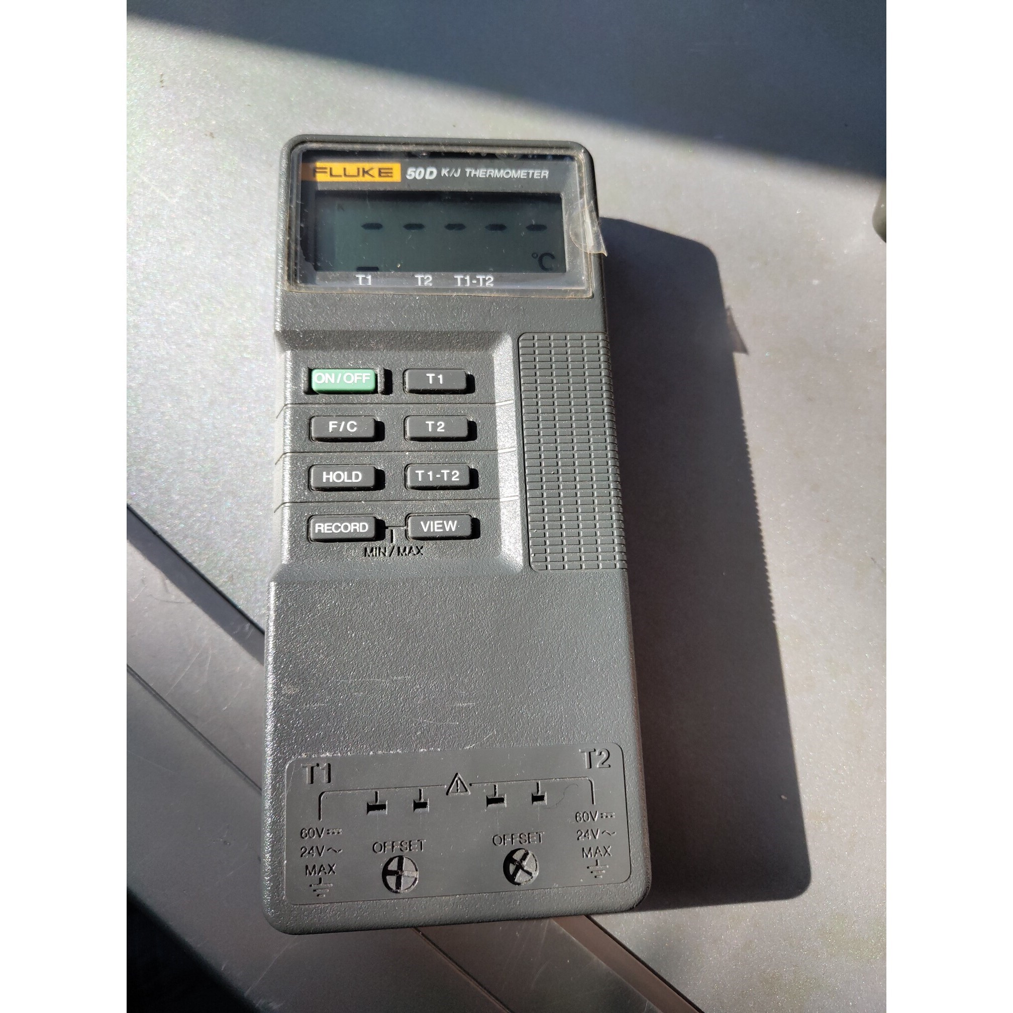 fluke50d jk热电偶测温仪 替代fluke52ii