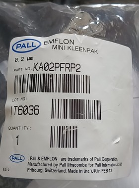 PALL EMFLON KA02PFRP2 过