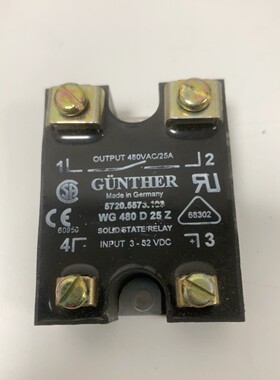 GUNTHER固态继电器,WG480D25Z,二手拆机,成色