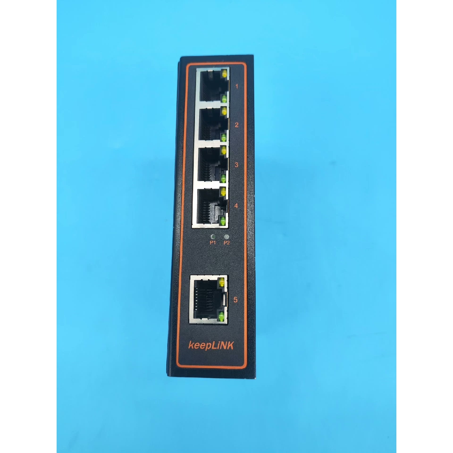 keepLINK 工业交换机 5口百兆 导轨式 KP-900