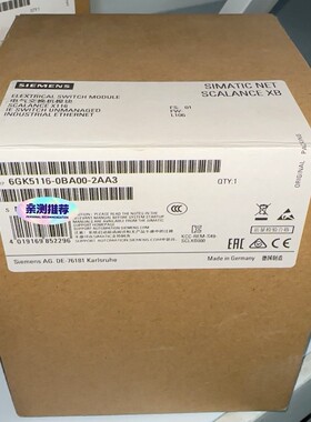 6GK5116-0BA00-2AA3  6GK5 116-0