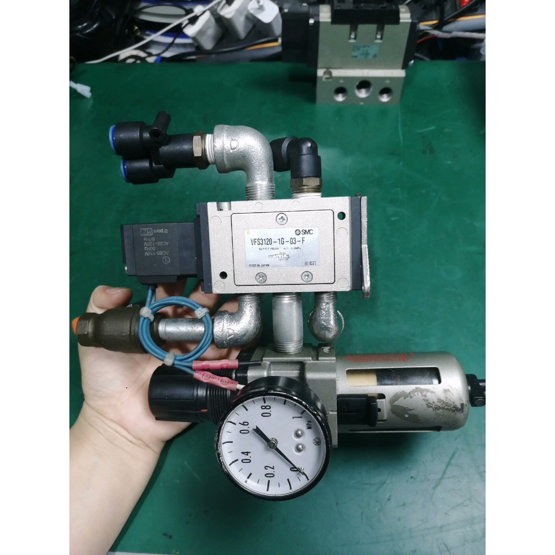 拆机电磁阀VFS3120-1G-03-F