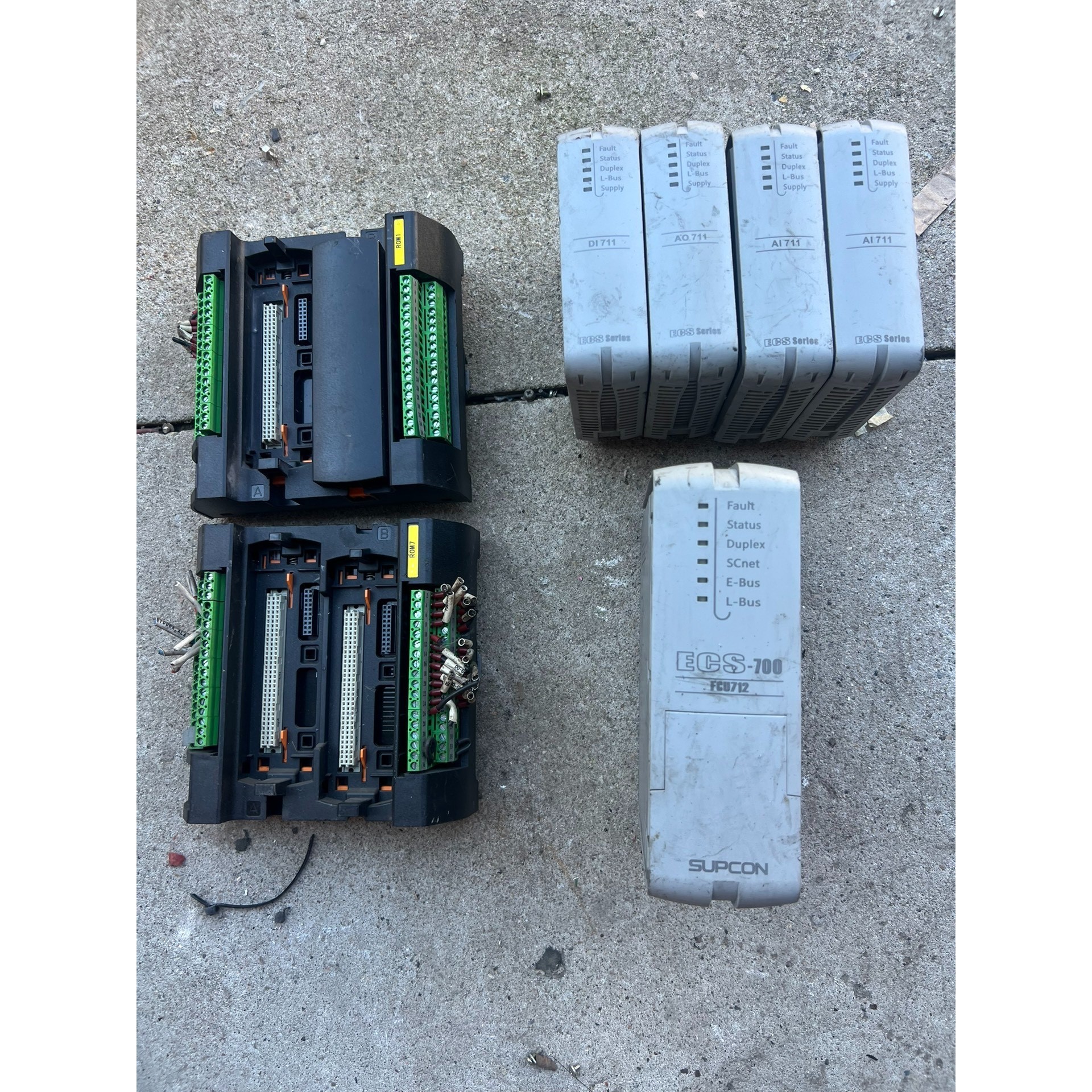 浙大中控,和底座,ECS-700,FCU712,DI711,