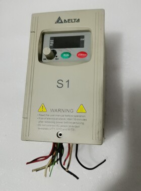 拆机台达S变频器ⅤFD004S21A成色好,测试好议价