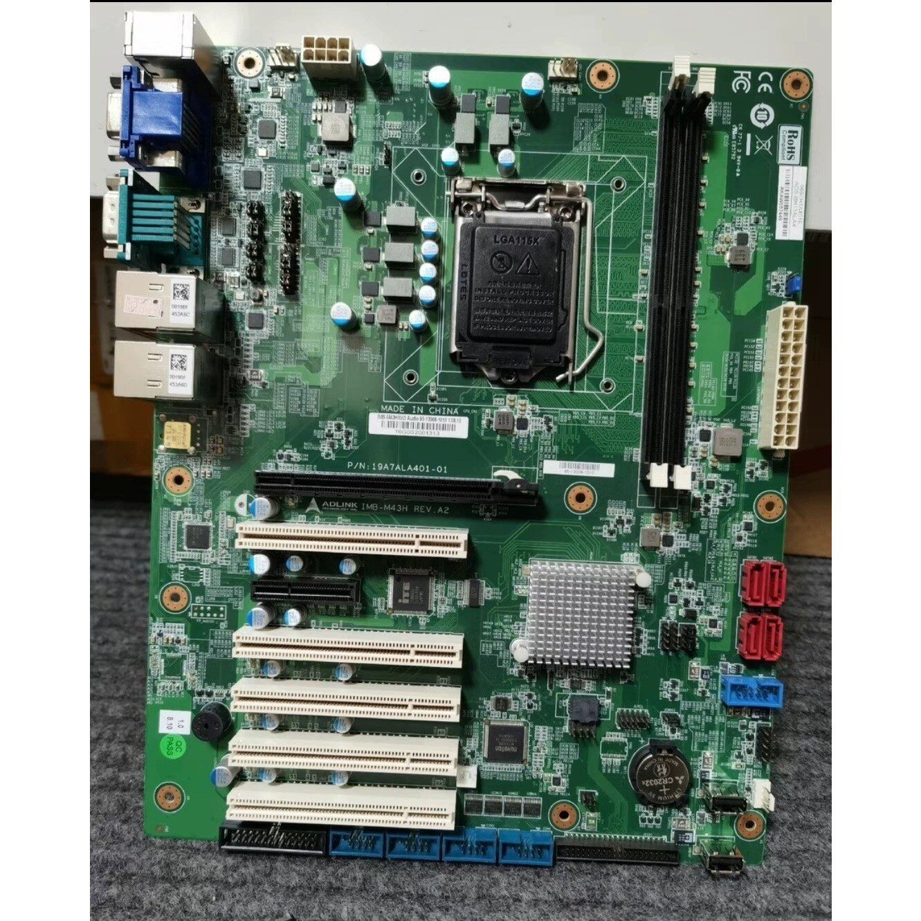 工控机主板IMB-M43H 5个PCI槽 支持 6代 C