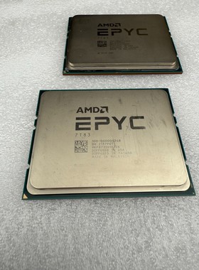 AMD 7T83 2.45G 64核128线程 正式版 无锁