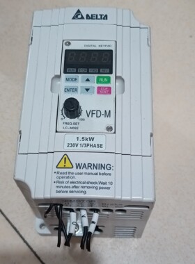 台达VFD-M系列变频器VFD015M21A 1.5KW 2