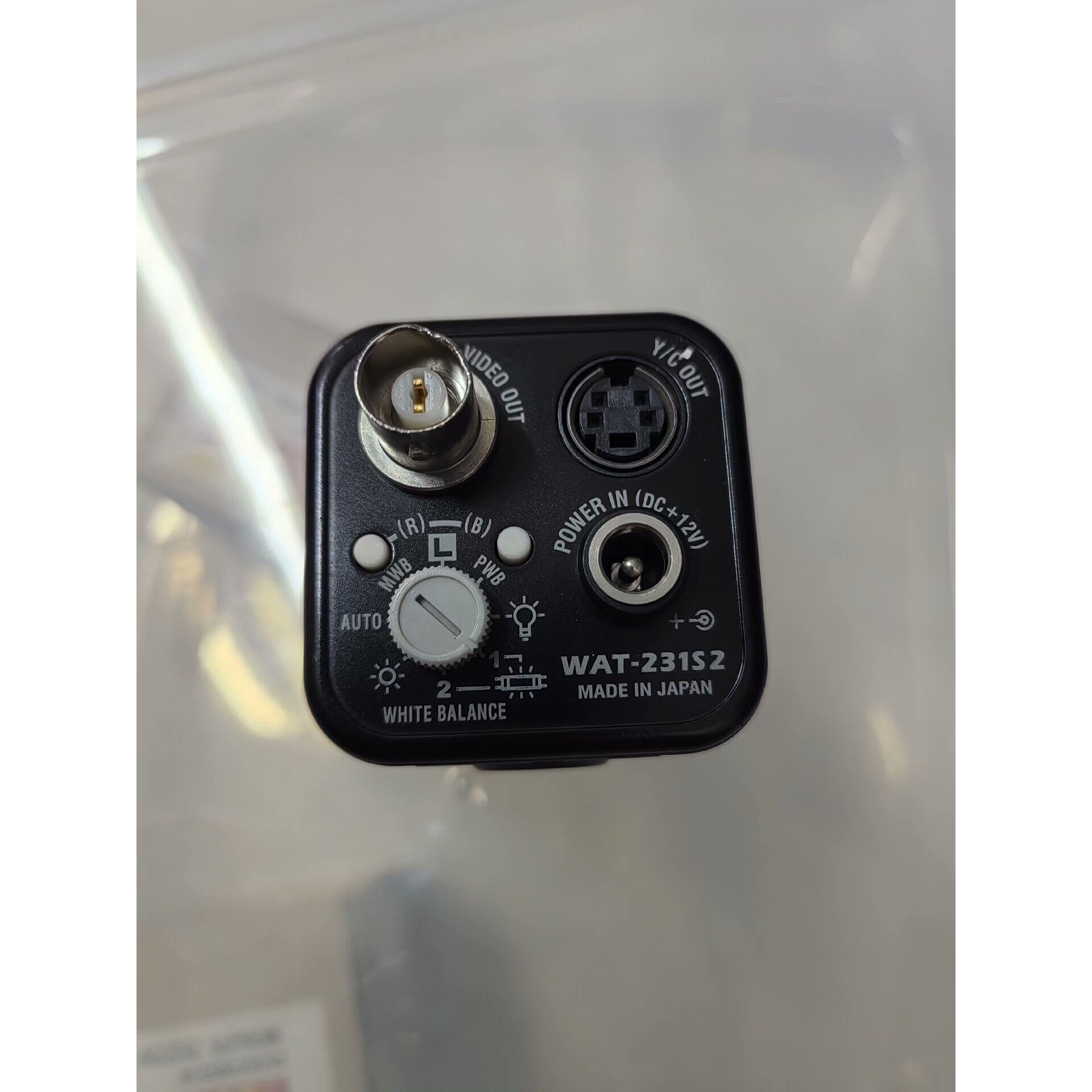 瓦特Watec摄像机,WAT-231S2,功能包好,有问题包