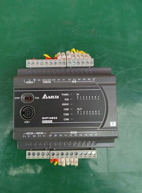 二手拆机,台达PLC DVP16ES200T,橙色可以充新,