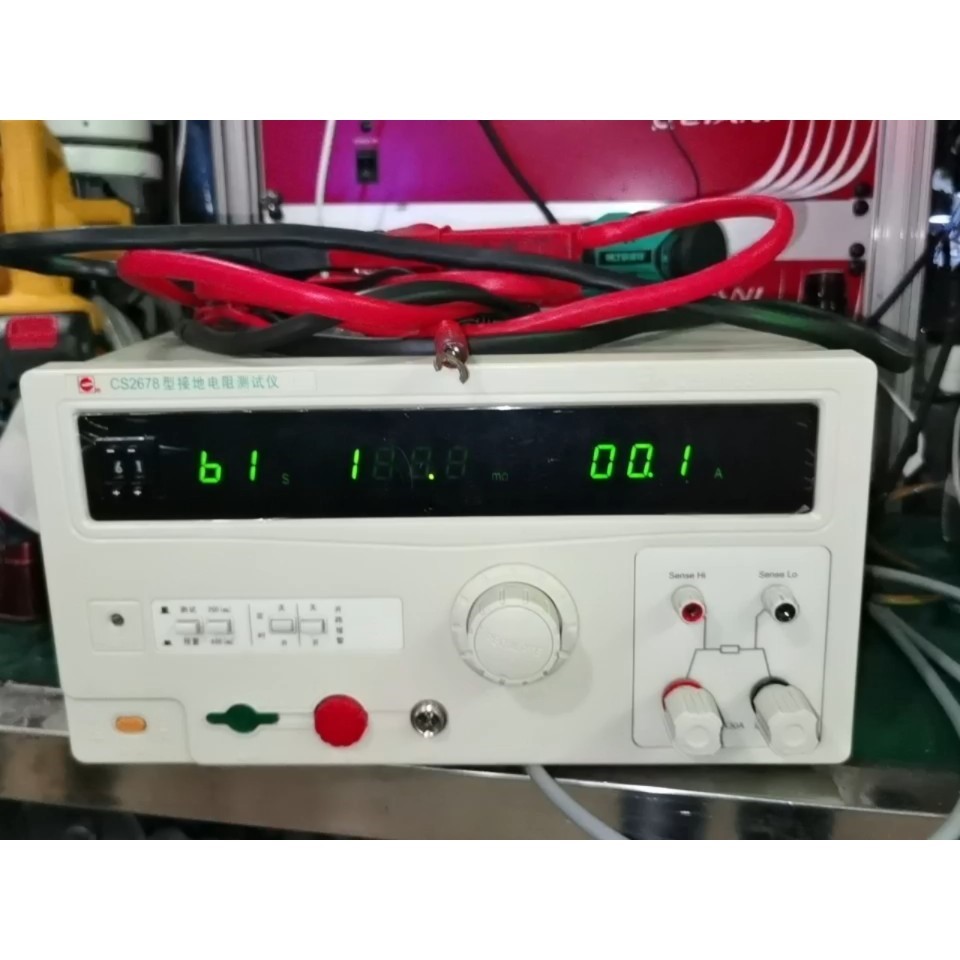 长盛CS2678接地电阻测试仪,成色如图嗯,功能正常,保修半