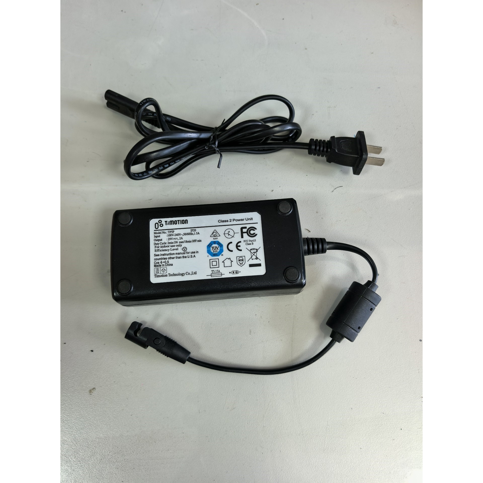 原装TIMOTION堤摩讯,传动29V2A电源适配器,电动升