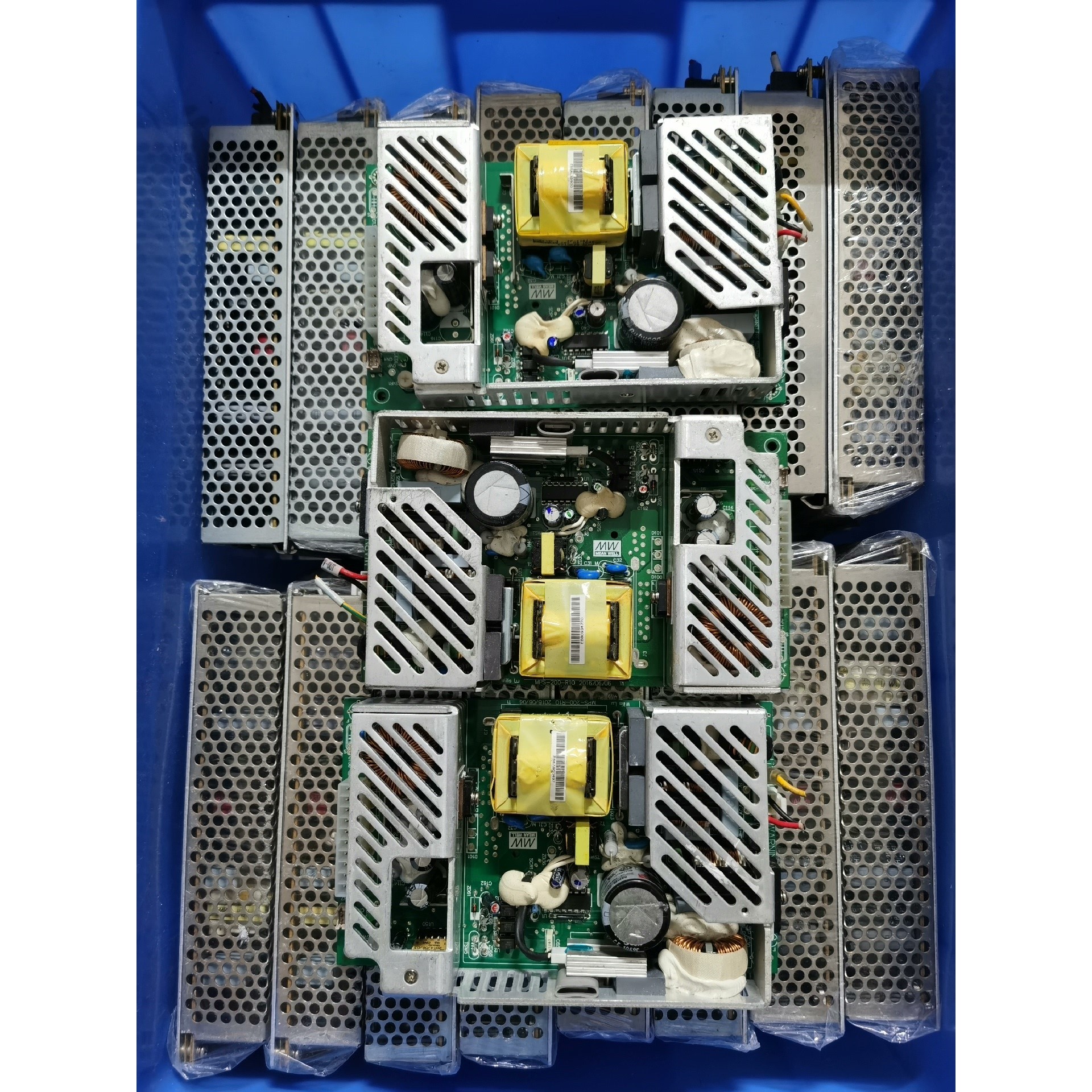 明纬MPS-200系列12V16.7A24V8.4A原装拆机