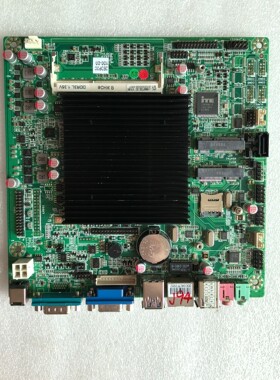 IPC-J1800T2E工控主板,双EDP+LPT接口,包好