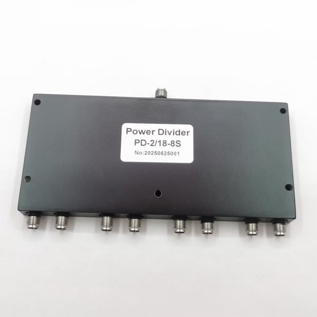 2-18GHz 一分八同轴射频功分器,长期供应,可开发票,公