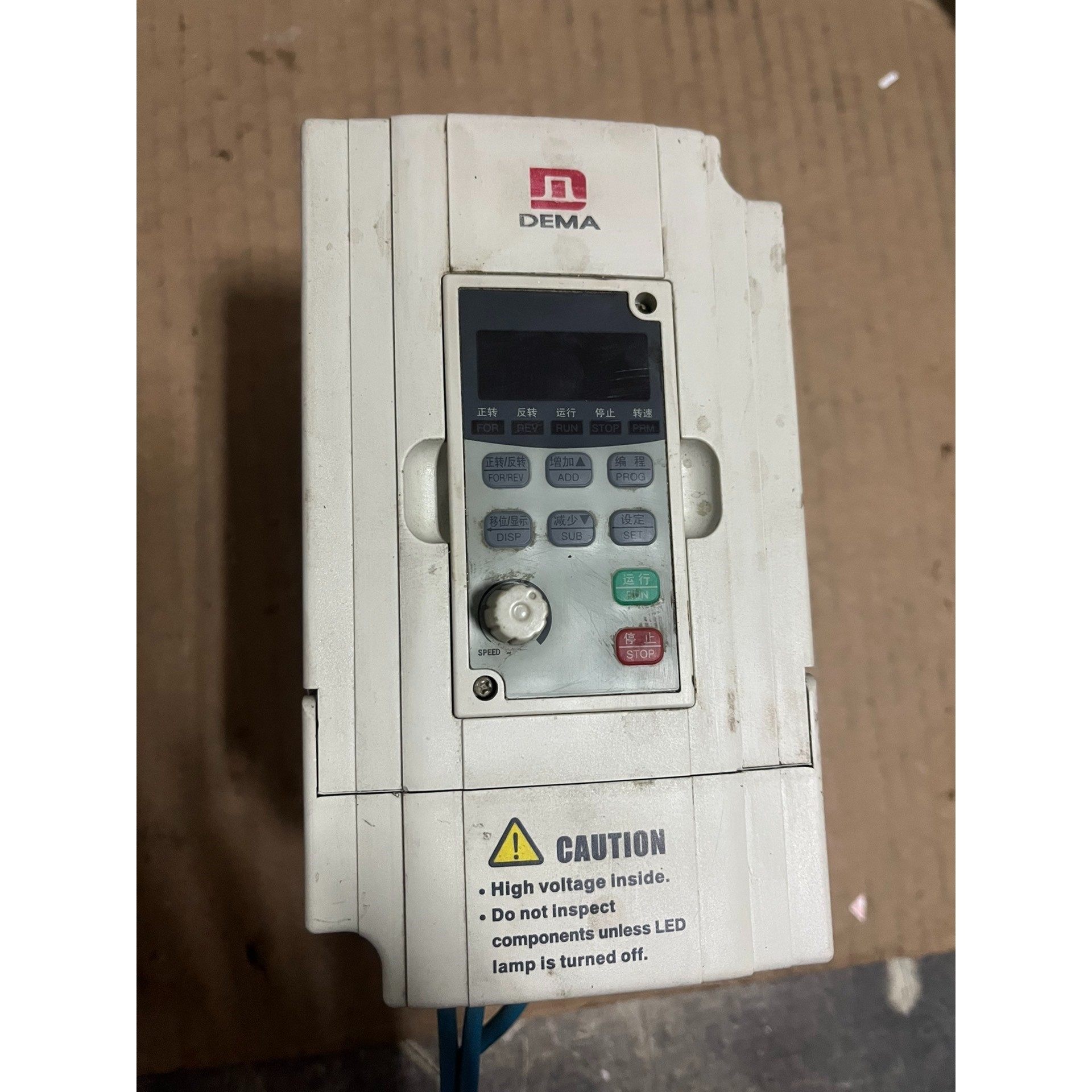 1.5KW德玛D5M-1.5T4-1A原装拆机 功能正常 实