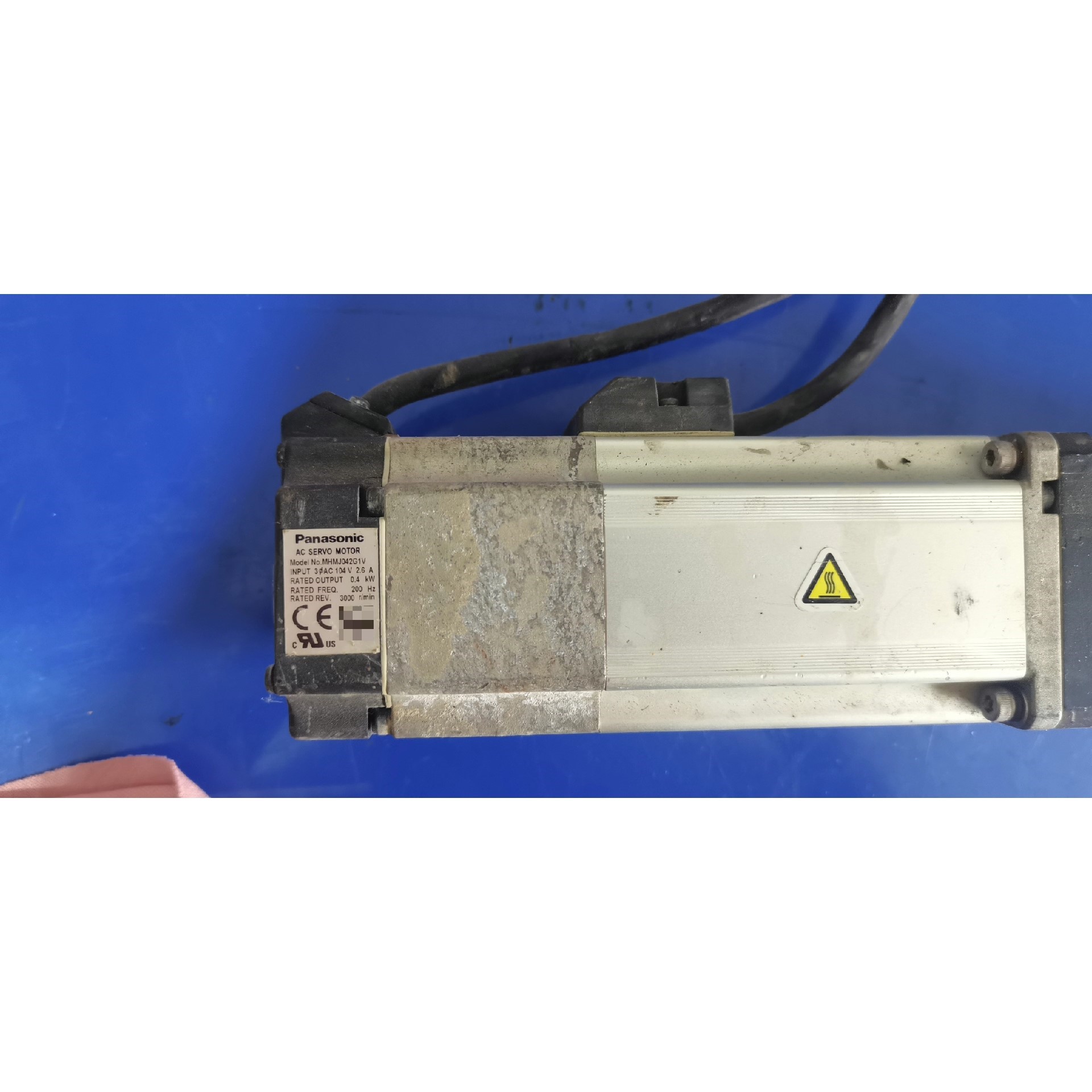 A5系列400w带刹车电机MHMJ042G1V  成色如