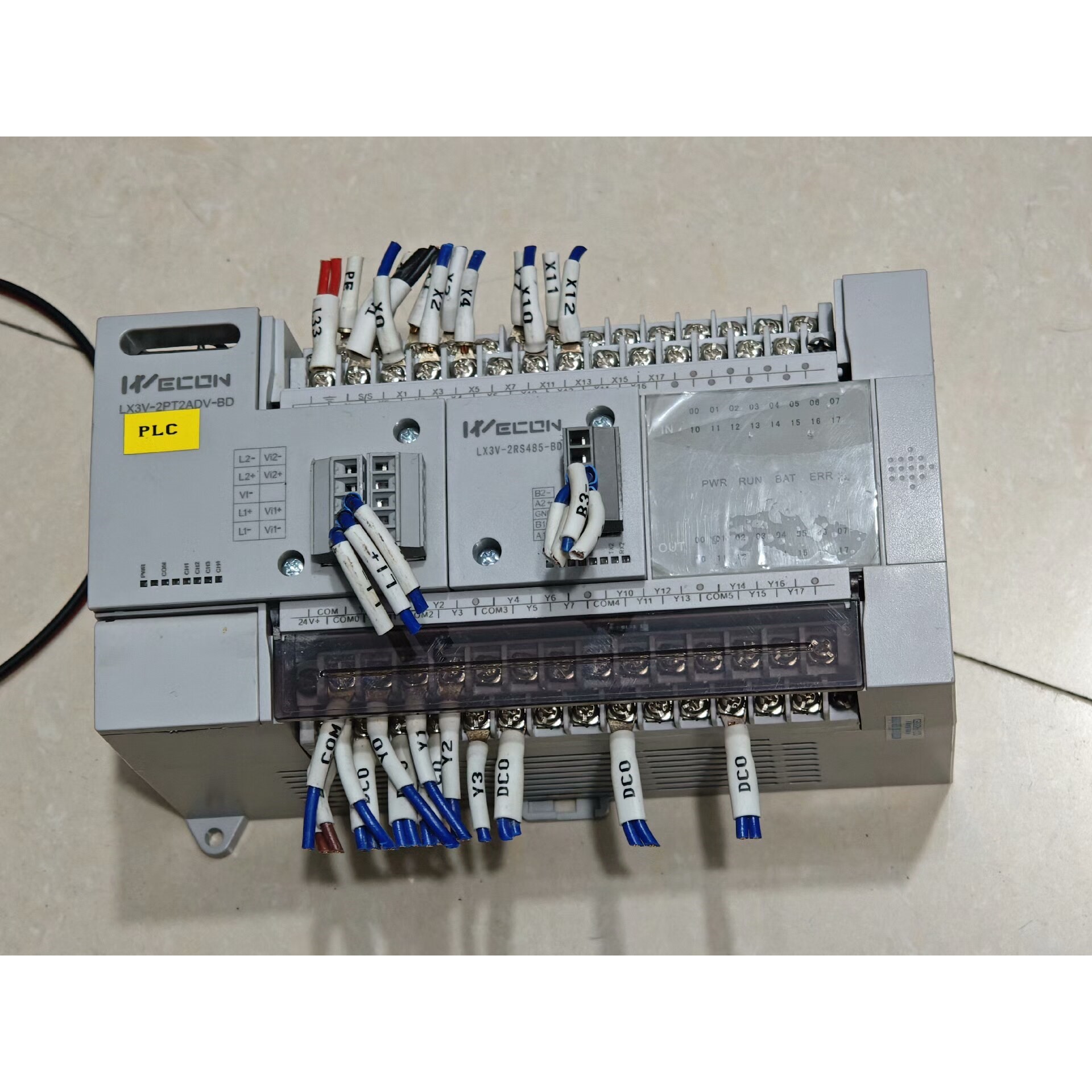 维控PLC主机LX3V-1616MR-A 240