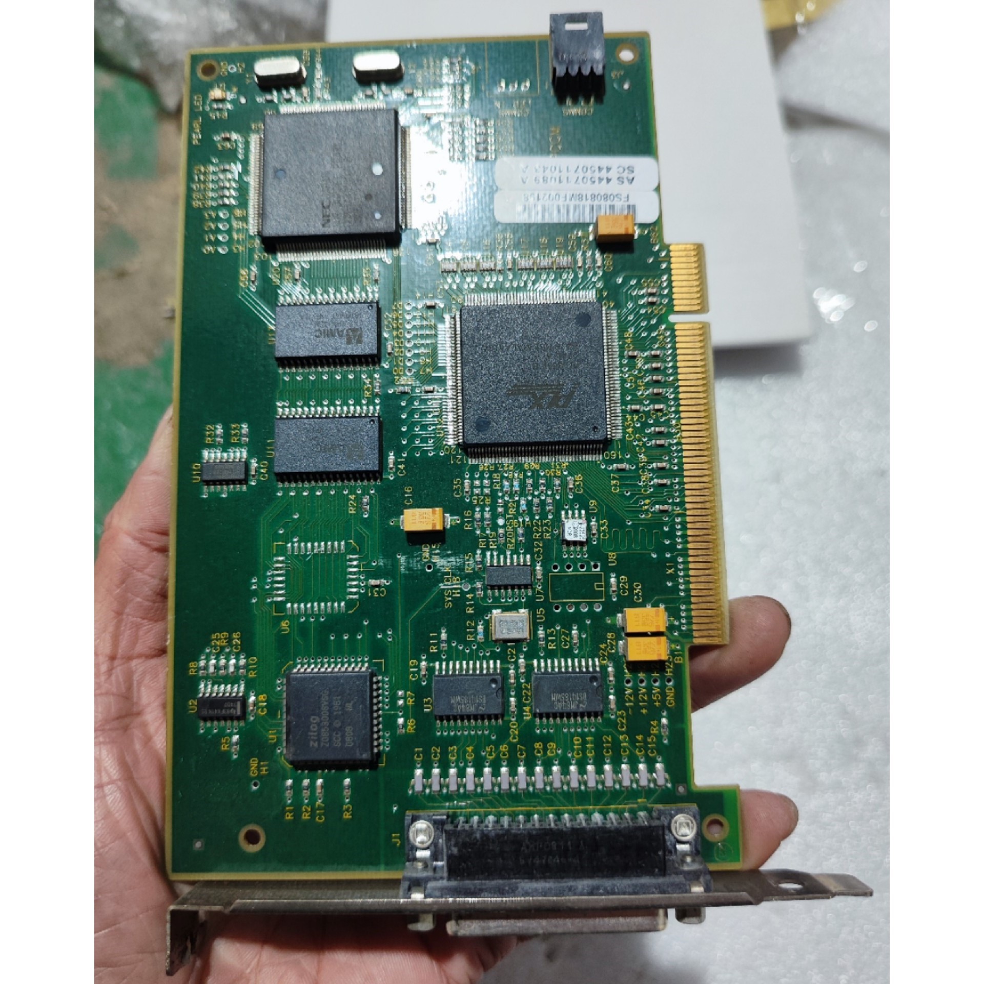 Ncr6625pccm板卡,Pci9052G数据采集卡,拆机