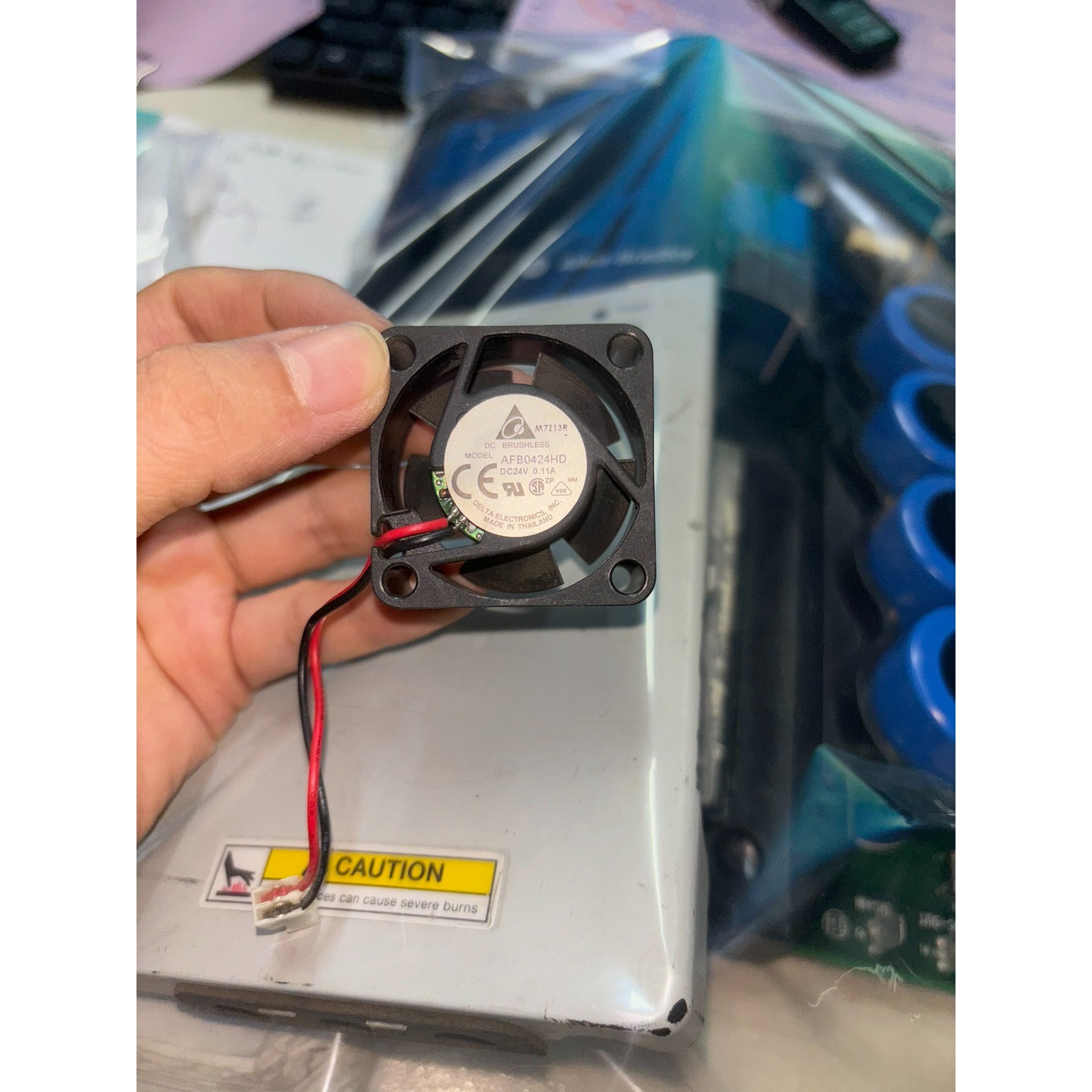 变频器700系列原装拆机风扇AFB0424HD DC24