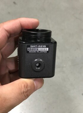 WATEC/瓦特 WAT-221S 工业彩色摄像机 功能测试