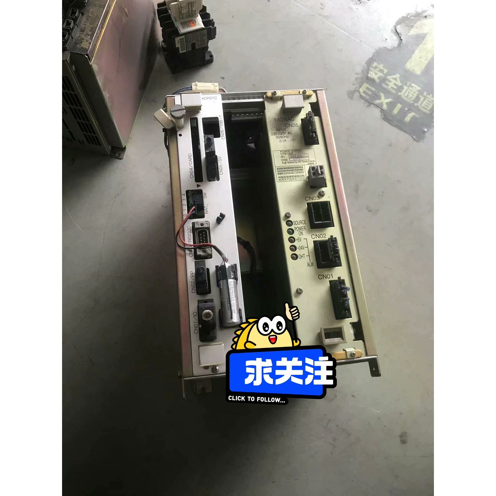 安川机器人控制器JZNC-XRK01D-1 CPS-150F