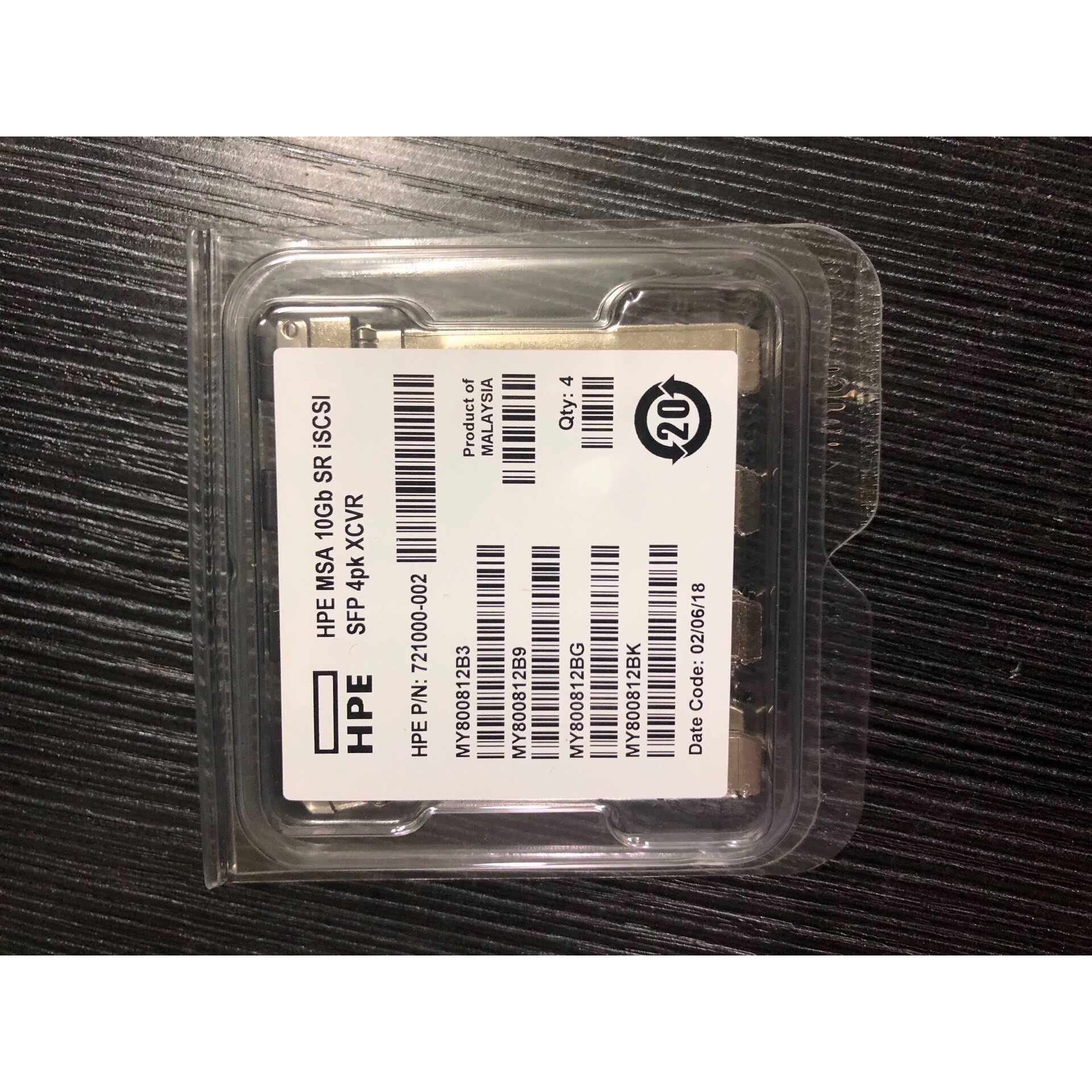 Hpe C8R25B 721000-002 MSA2050