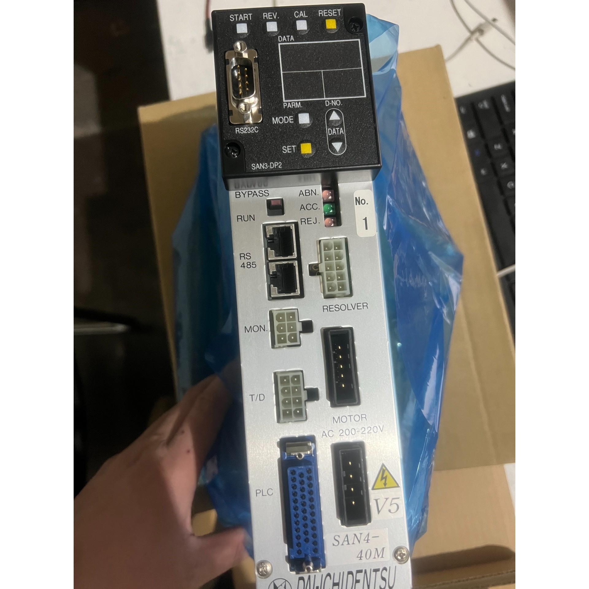日本拧紧机DDK控制器,全新 SAN4-40M