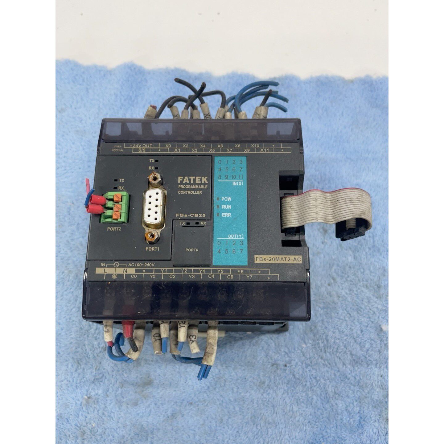 永宏PLC  FBS-20MAT2-AC 二手拆机 实物拍摄