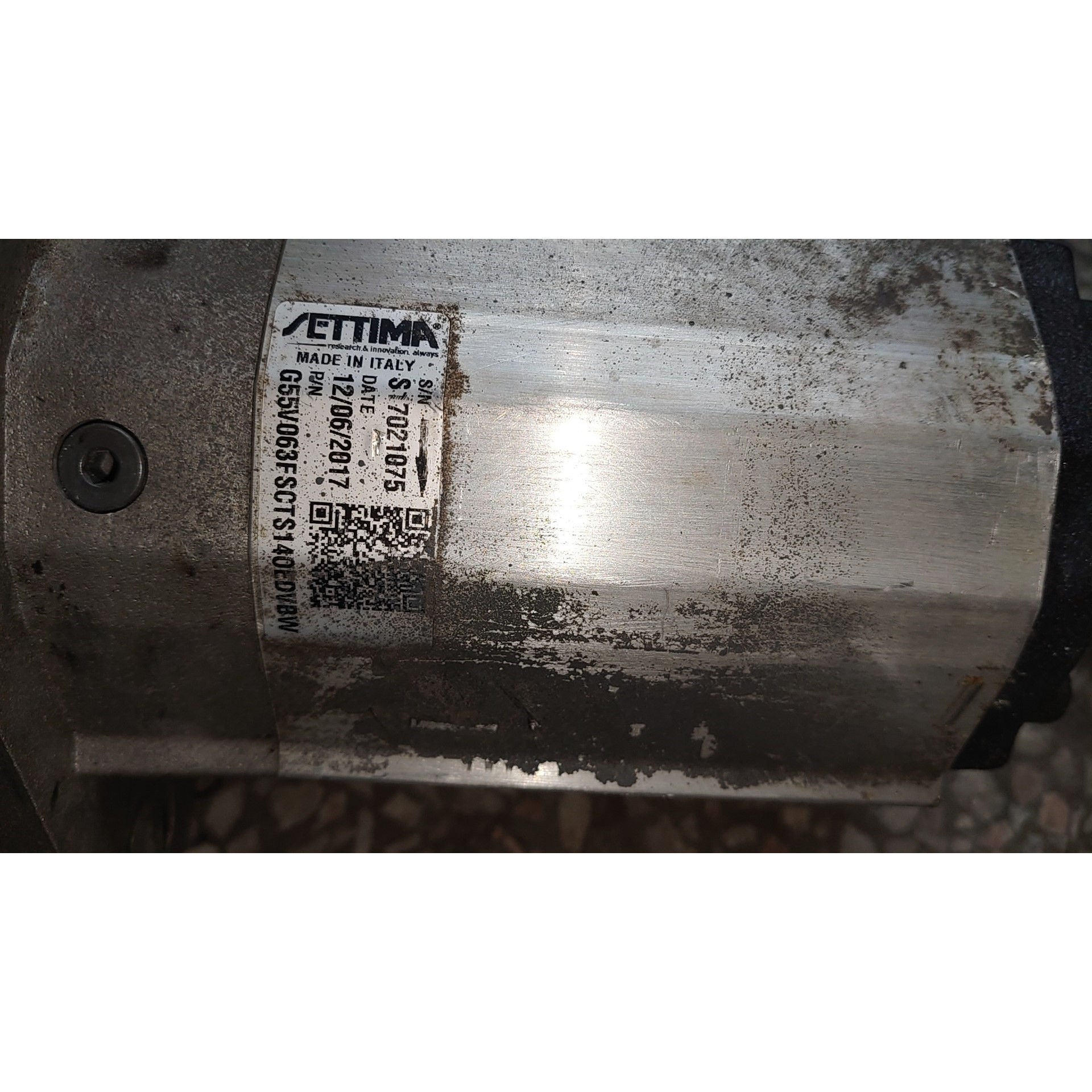 意大利SETTIMA原装螺杆泵,型号G55V063FSCTS