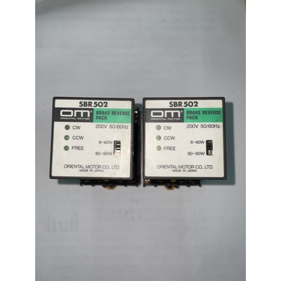 日本东方OM牌SBR502马达正反转制动控制器,200V 5