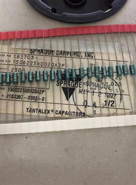 全新原装美国SPRAGUE 思碧 150D 2.2UF20V