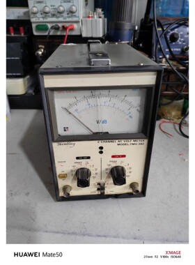 中国台湾省托福Topward  TMV一380 ,双针毫伏表