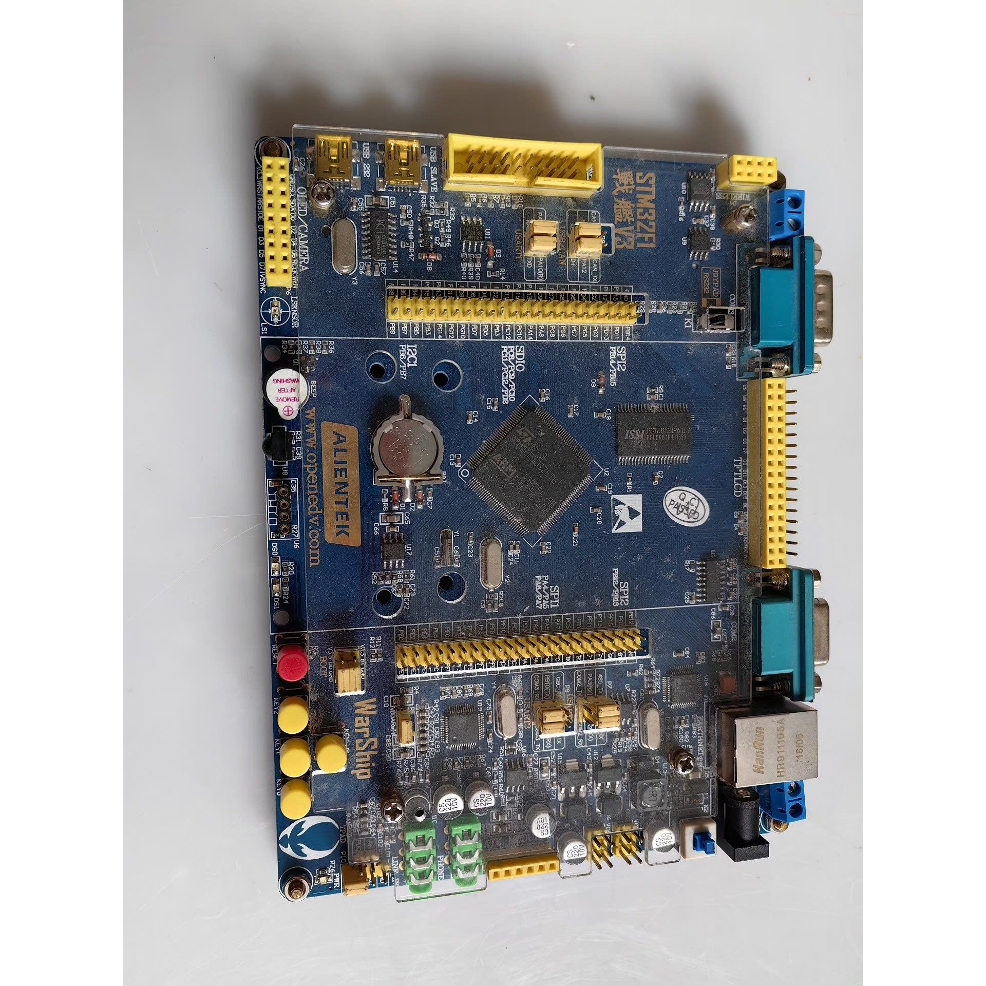 正点原子STM32F1战舰 V3 实物图,功能包好,测试好,