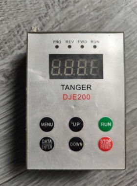 二手变频器面板  TANGER   DJE200