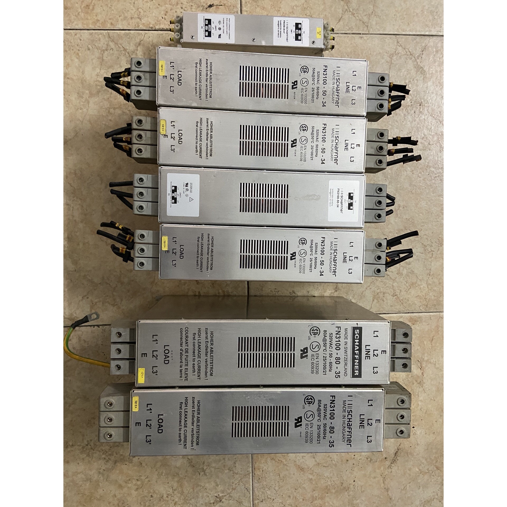 夏弗纳 电源滤波器FN3100-80-35 fn3100-5