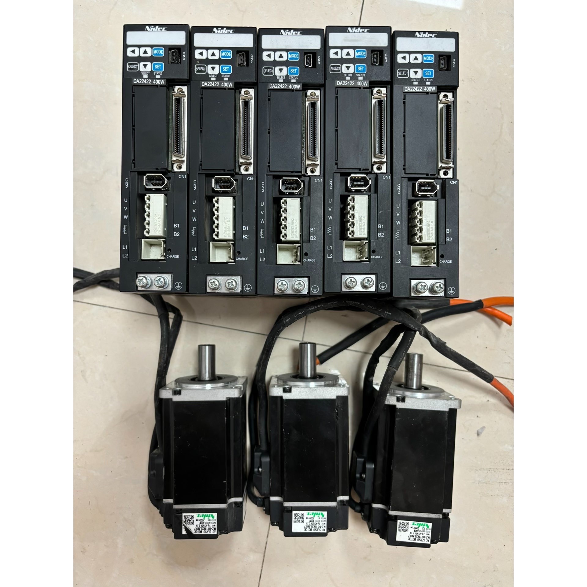 三协 DA22422+MZ401N2LN07 400W伺服电