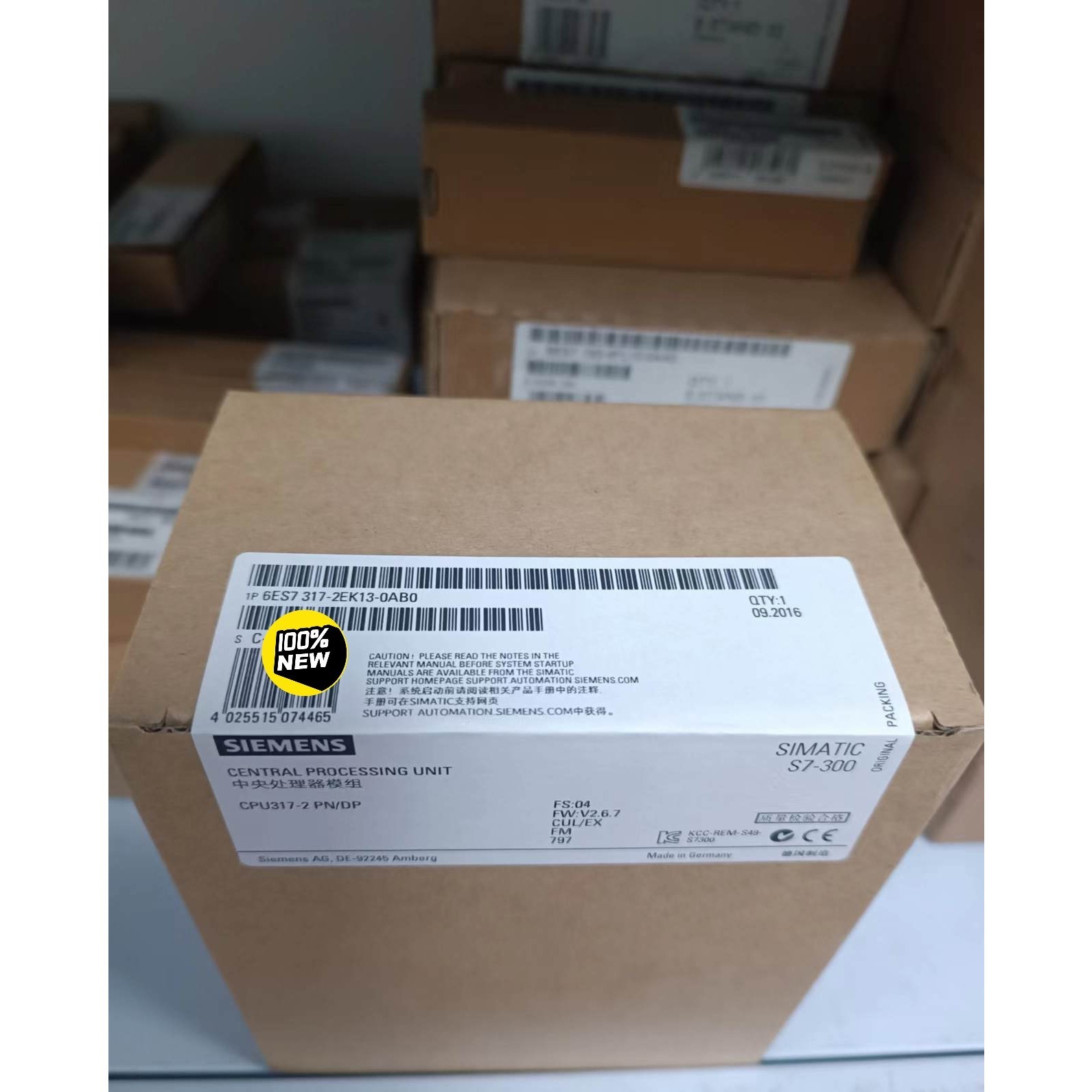 6ES7317-2EK13-0AB0 6ES7 317-2E