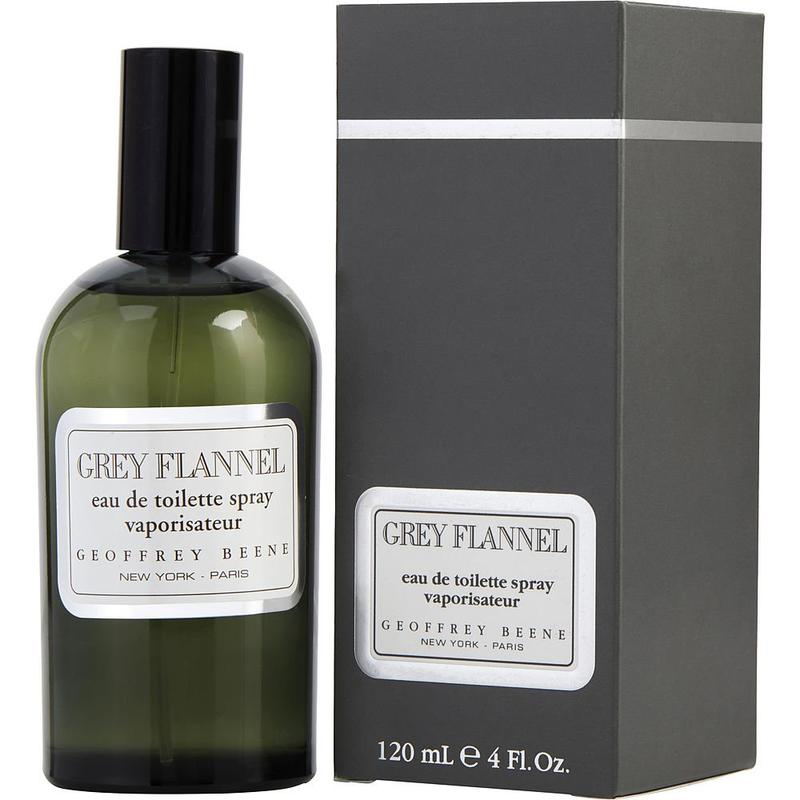 现货GEOFFREY BEENE 杰弗里比尼 灰色法兰绒男士淡香水 EDT 240ml