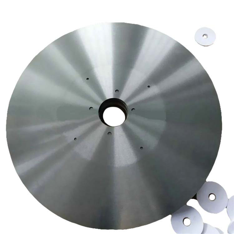 厂家供应SKD-11材料分切机刀片 610x68.3x4.7大回旋切布机圆刀片