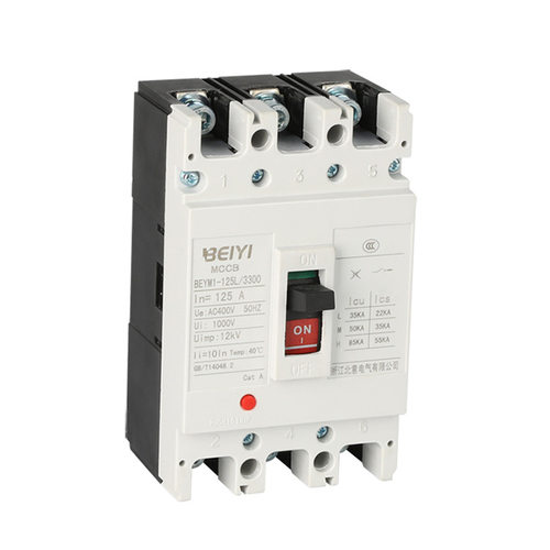 CM1塑壳断路器1P2P3P AC DC 空开200a400a630A空气开关三相断路器