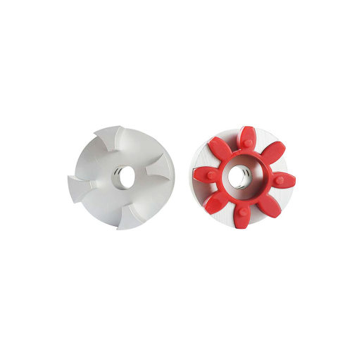 link cnc XS铝合金梅花联轴器顶紧弹性电机丝杆联轴器 D65 L90